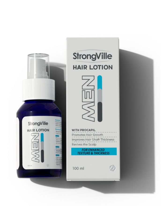 Strongville Men Hair Lotion Spray 100 ml - سترونج فيل مين هير لوشن سبراي 100 مل