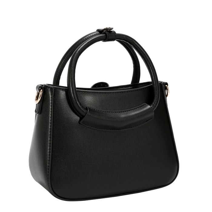STUDDED BOW HANDBAG