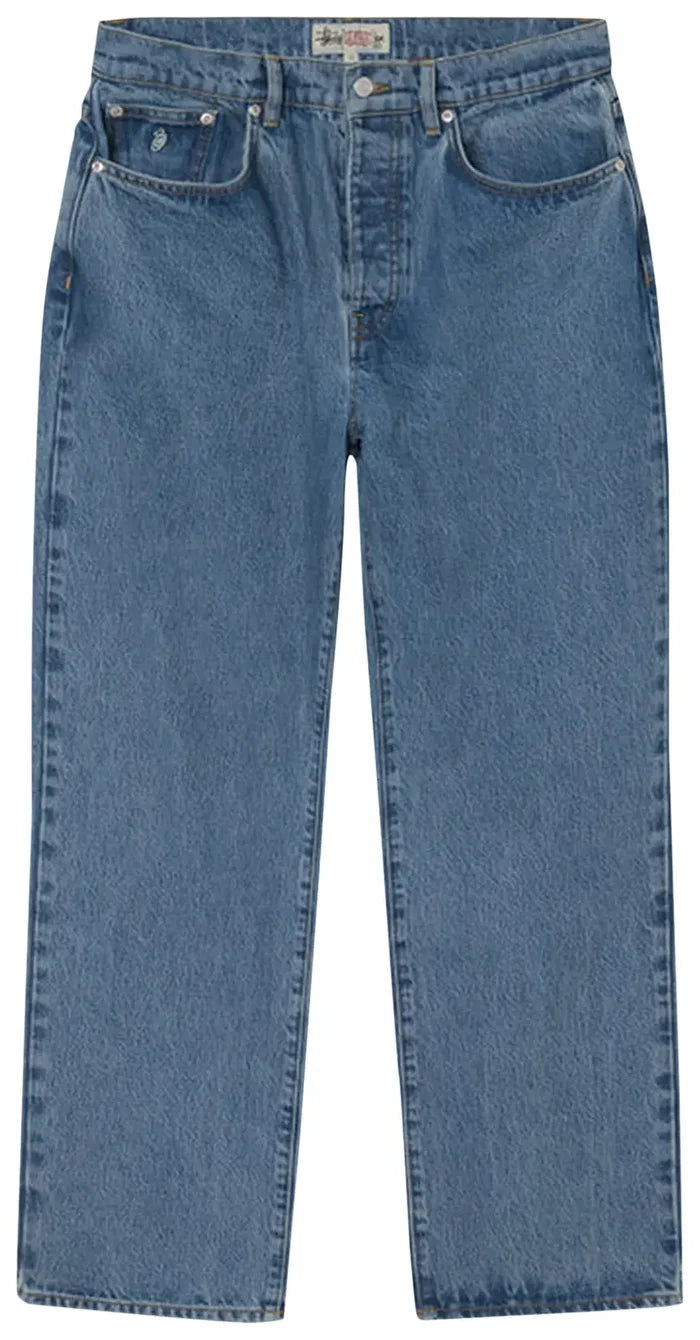 Stussy Classic Denim Jean Washed Blue (WORN)