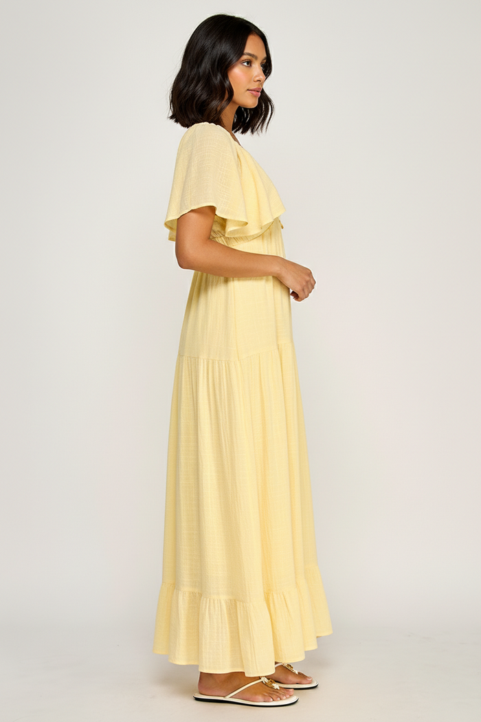 Summer Muse Open Back Maxi Dress
