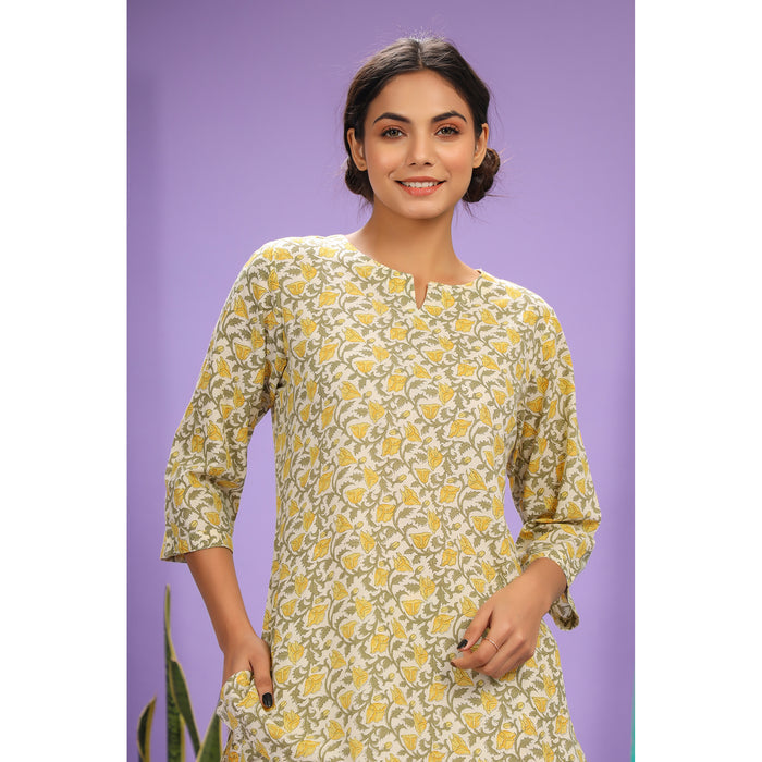 Sunflower on Yellow Loungewear JISORA