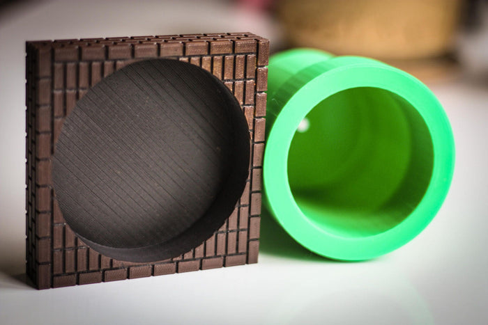 Super Mario Warp Tube Planter and Brick Tray | Plant Pot | Planteur  | Pot Planter | Planter Pot | cactus planter - 3DPrintProps
