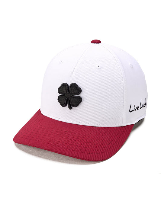 Superior 4 - White and Red Clover Hat