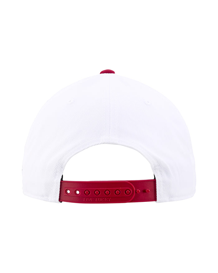 Superior 4 - White and Red Clover Hat