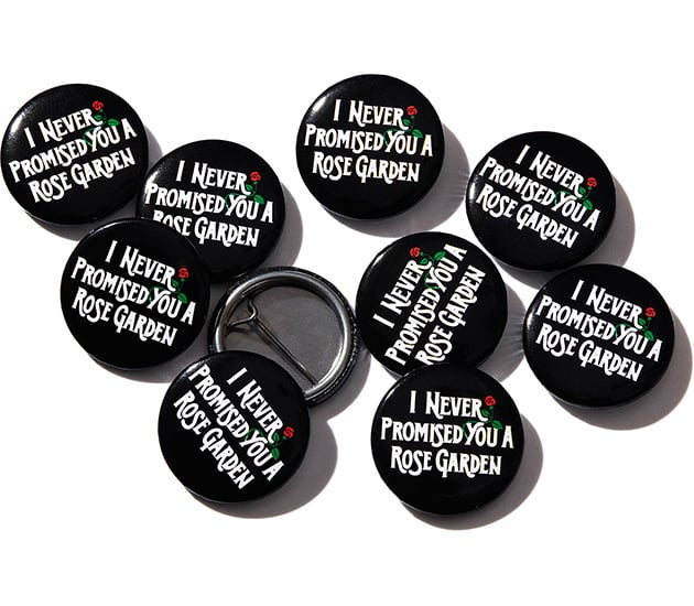 Supreme I Never Promised You A Rose Garden Pin Black