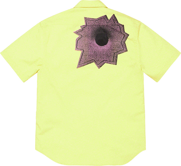 Supreme Nate Lowman S/S Shirt Pale Yellow