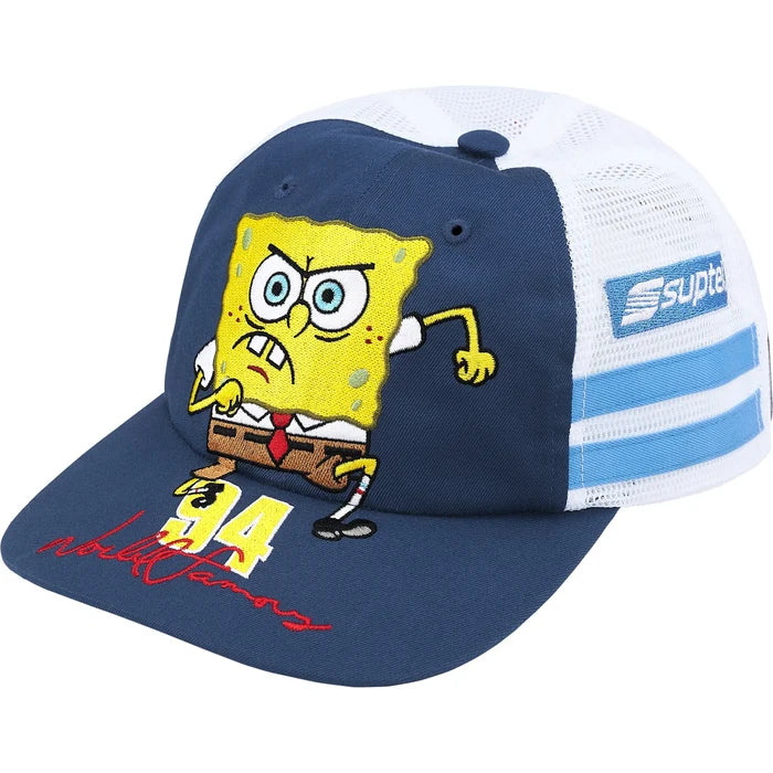 Supreme SpongeBob SquarePants Jeff Hamilton Mesh Back 6-Panel Navy