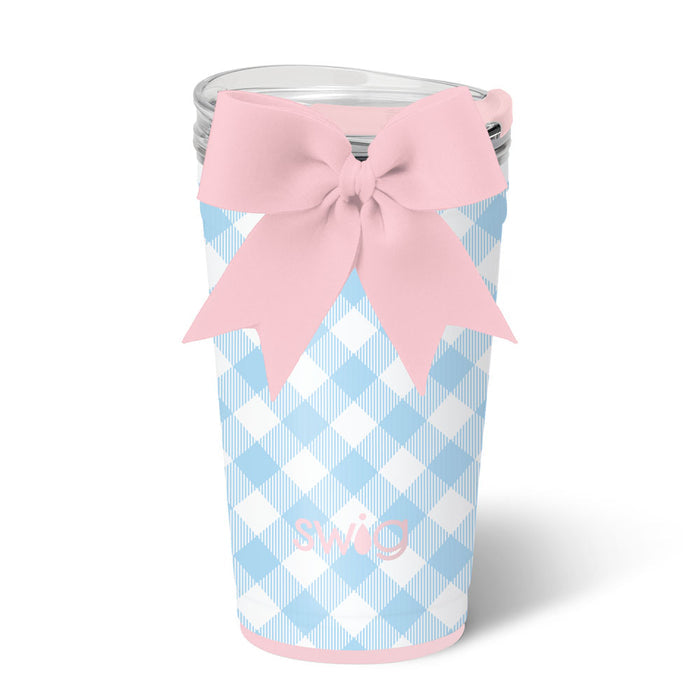 Swig Party Cup Gingham 24OZ
