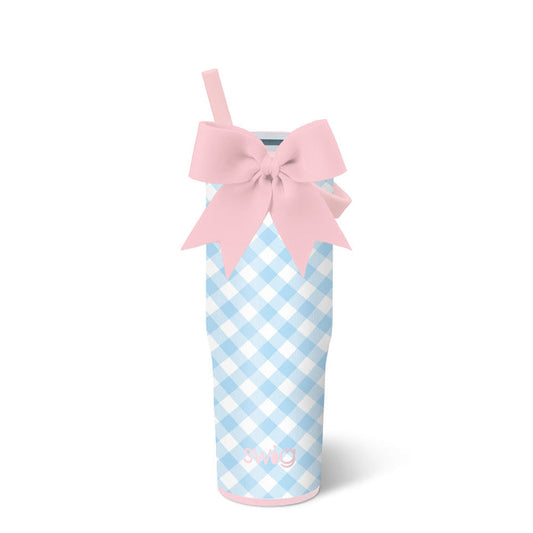 Swig TumblerTo-Go Gingham Leakproof 30OZ