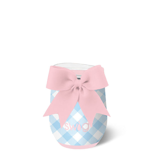 Swig Wine Cup Gingham Stemless