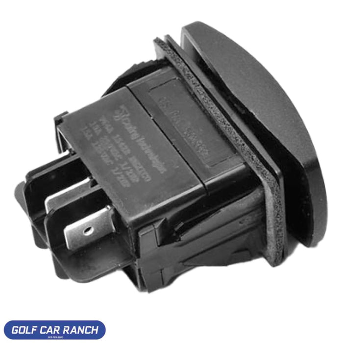 SWITCH ROCKER SINGLE POLE SKU: 101856002 - CLUB CAR REPAIR PART