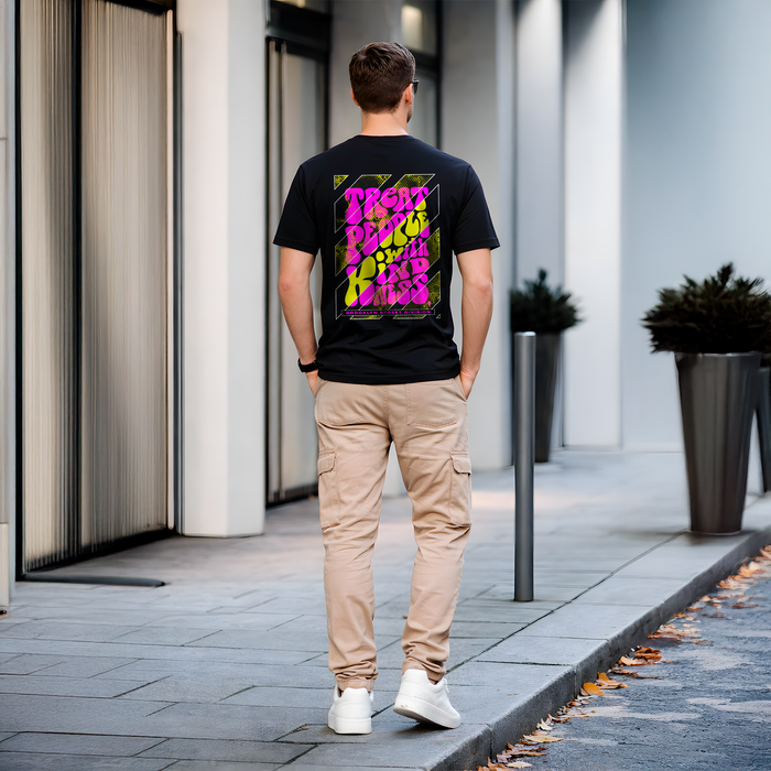 T-shirt Noir Streetwear Graphique