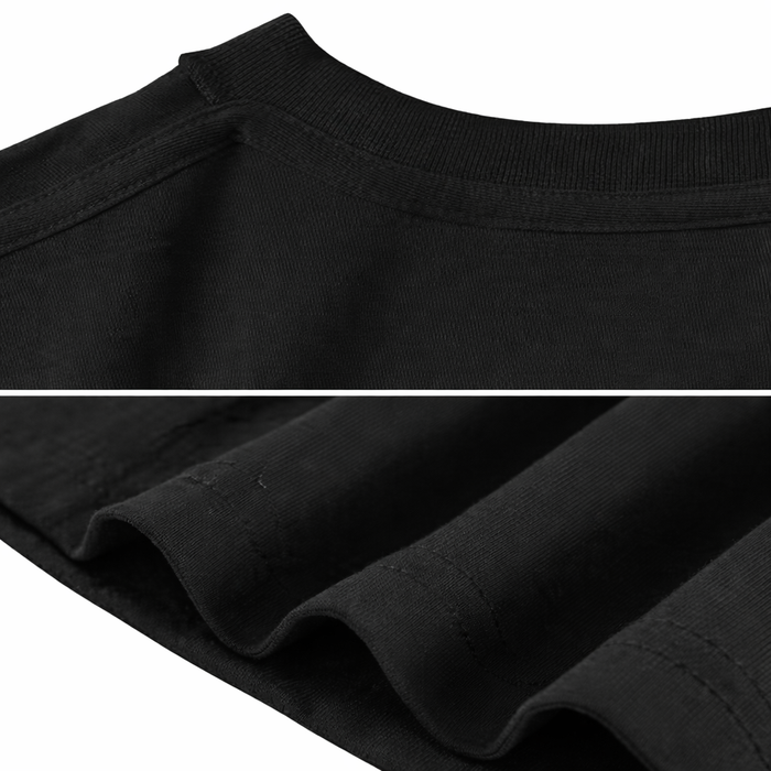T-shirt Noir Streetwear Graphique