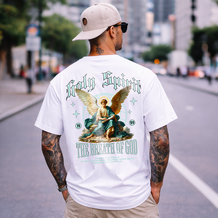 T-shirt oversize Angel 777 Holy Spirit – streetwear premium