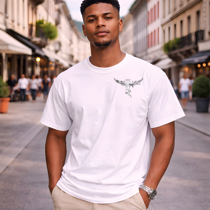 T-shirt oversize Serpent Mystique noir – streetwear premium