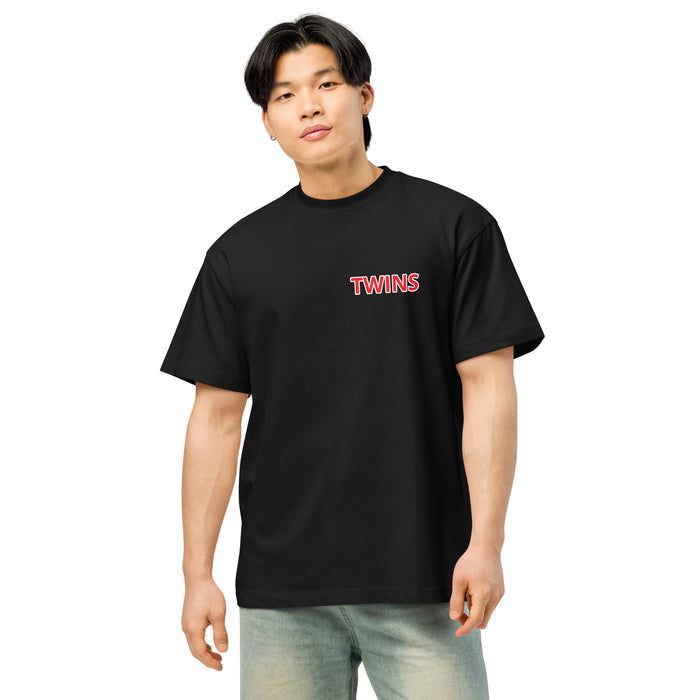 T-shirt Twins Urban Style noir face - streetwear chérubins
