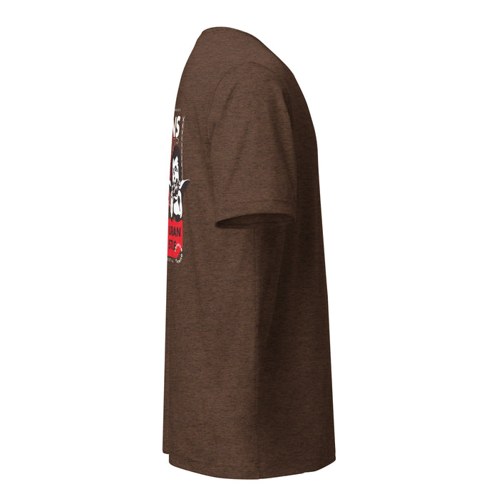 T-shirt Twins Urban Style marron - profil droit