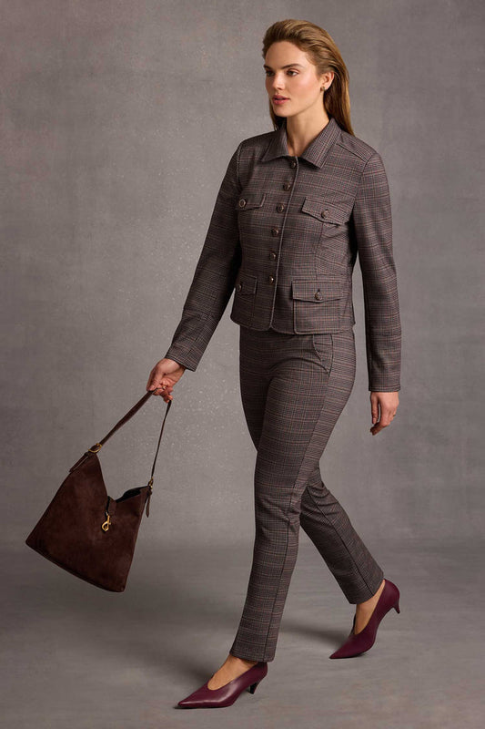 Tabitha Trouser Pants - Camryn Check