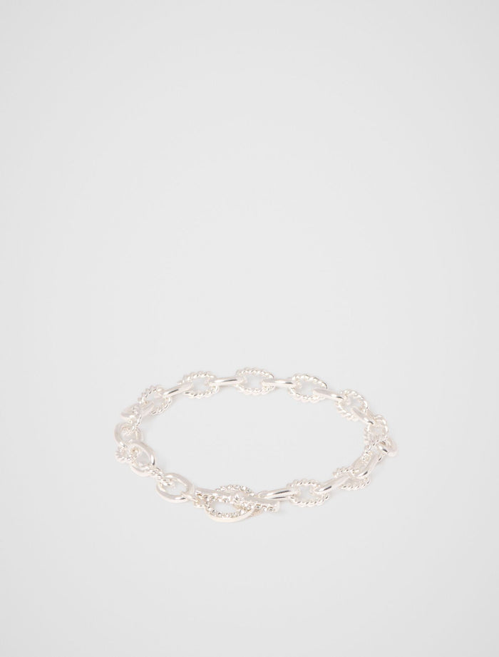 Talia T-Bar Bracelet 0 Silver Forever New