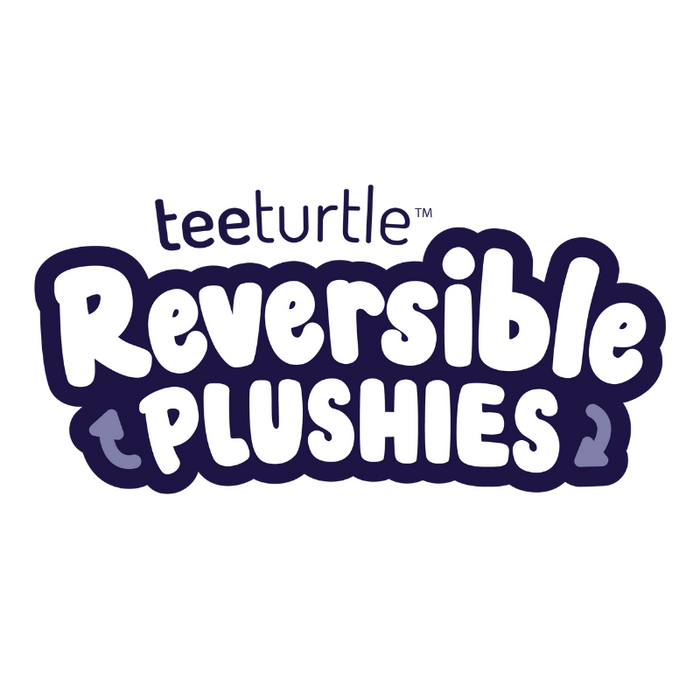 Introducing TeeTurtle's collection of mood plushies, featuring their adorable TeeTurtle Reversible Red Panda Plushie (Red + Light Red). These unique toys bring twice the fun and comfort as they can be turned inside out to reveal a red panda design.