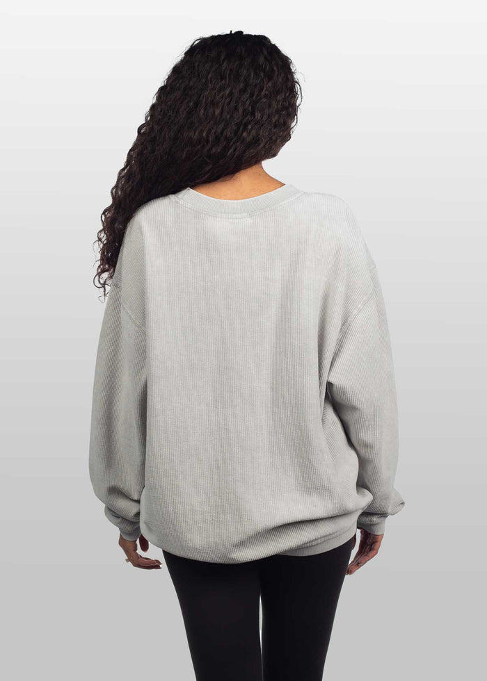 Tennessee Volunteers Women's Clubhouse Original Corded Crew in Steel