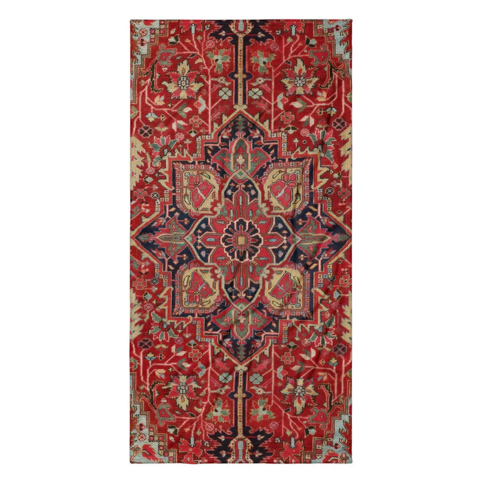 Mimicking a traditional Persian rug, this photorealistic design features a rich deep persian red field saturated with ornate motifs. Contact us with accessibility feedback, we'd love to help!