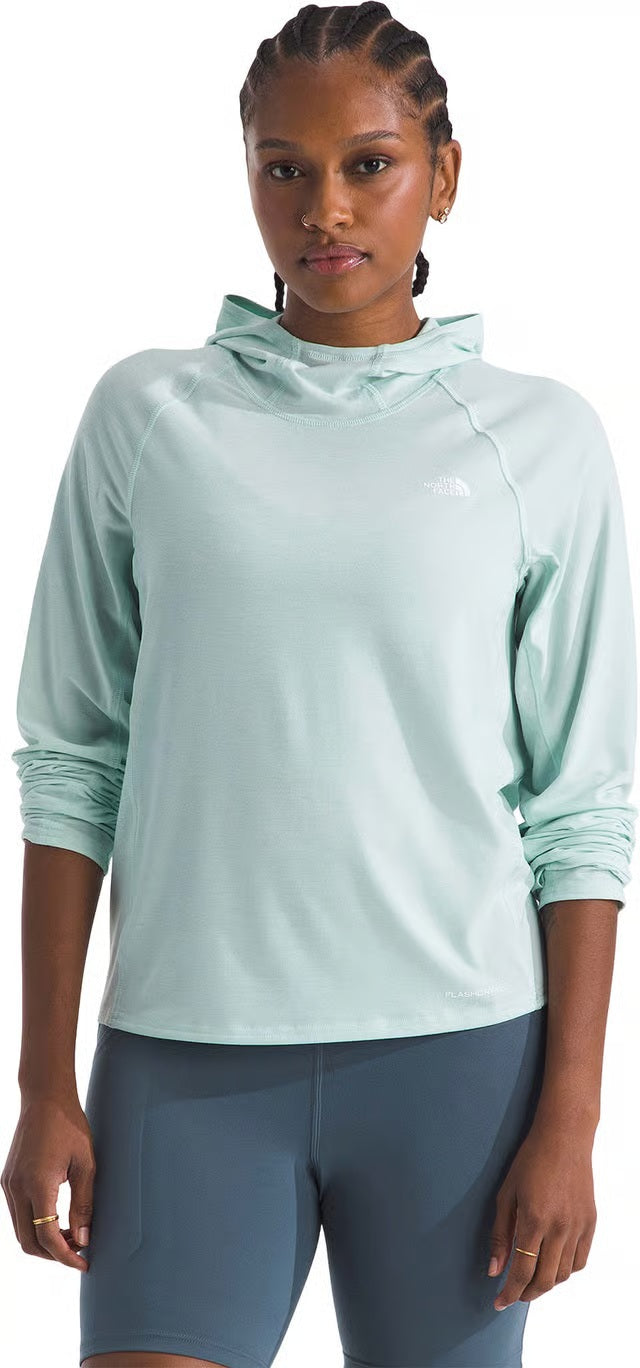 THE NORTH FACE ADVENTURE SUN HOODIE OPAL FROST WOMENS HOODY