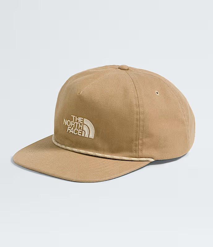 THE NORTH FACE NORM 5 PANEL HAT KHAKI STONE/GRAVEL
