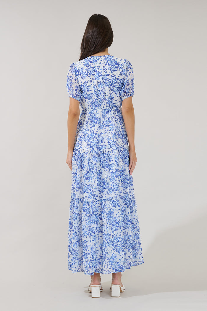 Tiered Maxi Dress Floral