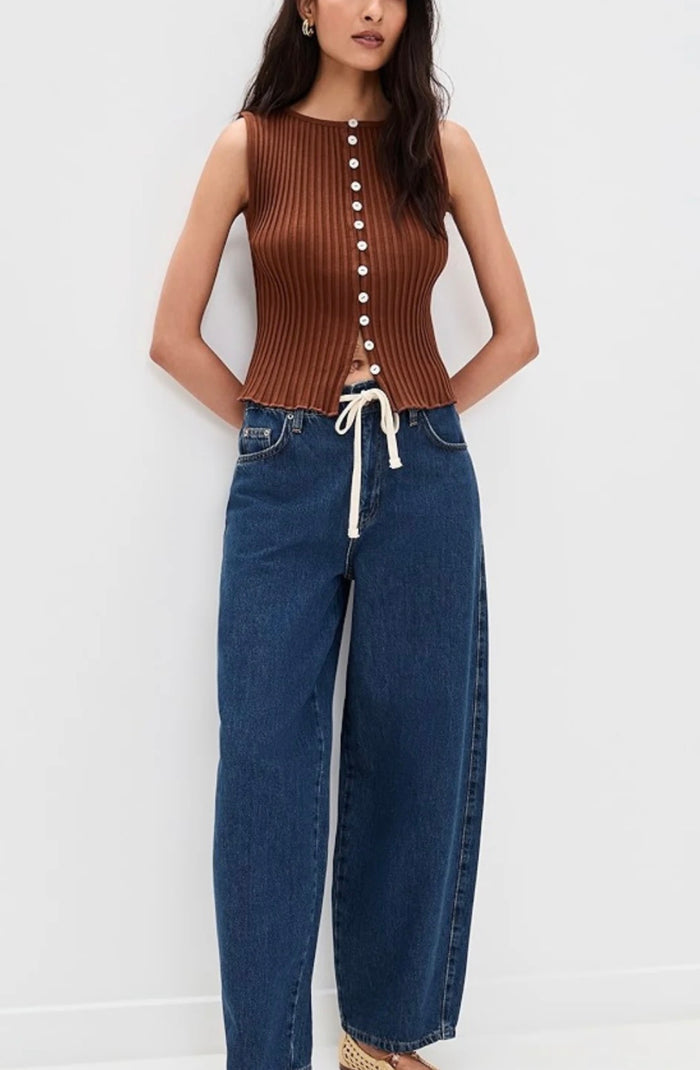 Tilly Vest - Honey Bronze