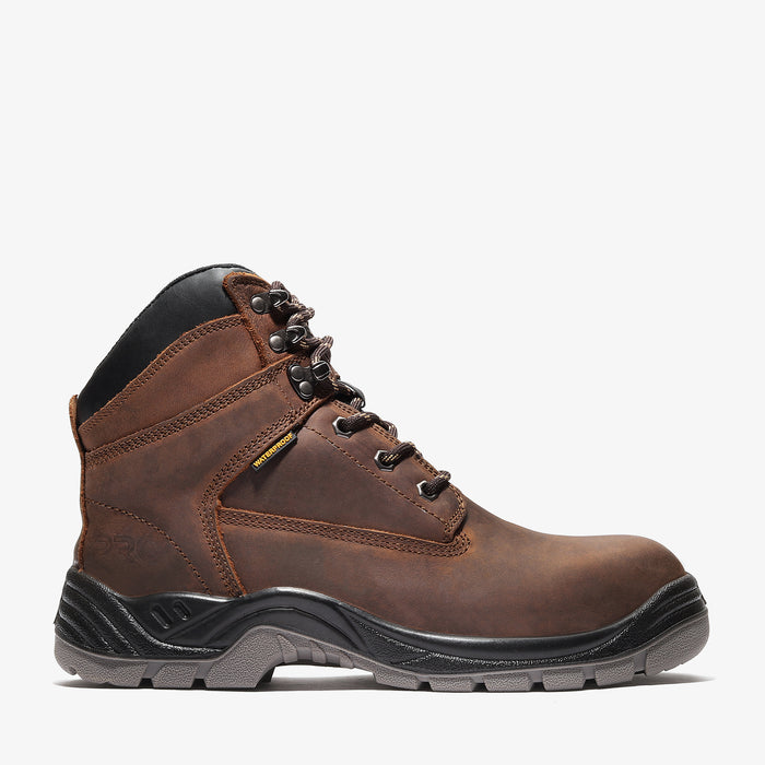 Titan Pro 6" Men's Waterproof Work Boot - Dark Brown