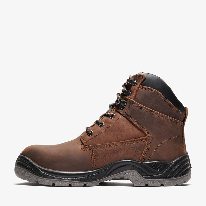Titan Pro 6" Men's Waterproof Work Boot - Dark Brown