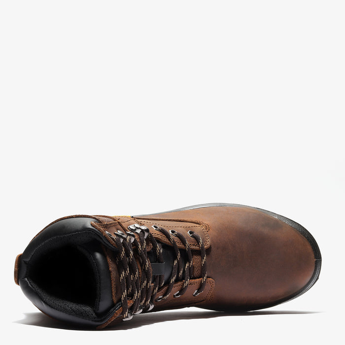 Titan Pro 6" Men's Waterproof Work Boot - Dark Brown