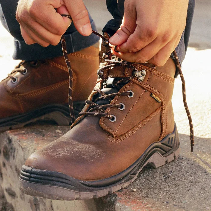 Titan Pro 6" Men's Waterproof Work Boot - Dark Brown