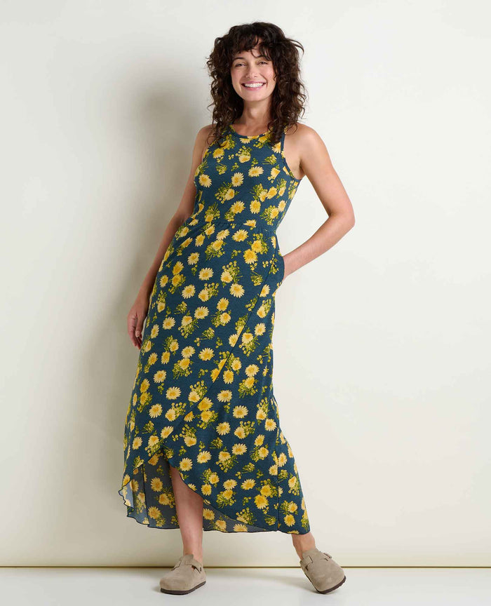 TOAD&CO SUNKISSED MAXI DRESS MIDNIGHT PRINT WOMENS DRESS