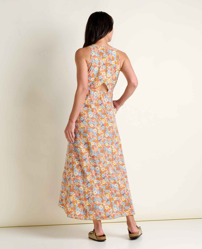 TOAD&CO SUNKISSED MAXI DRESS SUNSET PRINT WOMENS DRESS