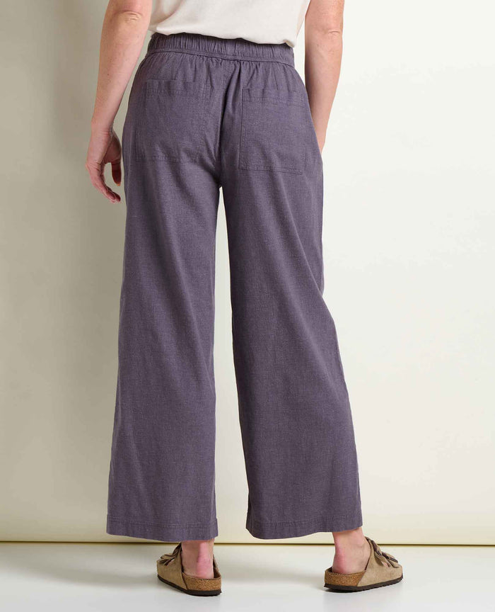 TOAD&CO TAJ HEMP WIDE LEG PANT ASH WOMENS PANT