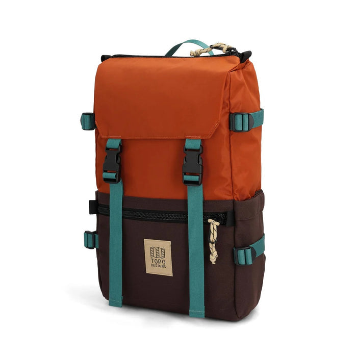 TOPO DESIGNS ROVER PACK CLASSIC CLAY/CHOCOLATE BACKPACK