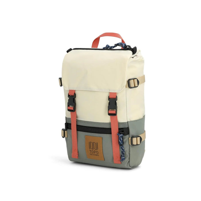 TOPO DESIGNS ROVER PACK MINI BONE WHITE/BEETLE BACKPACK