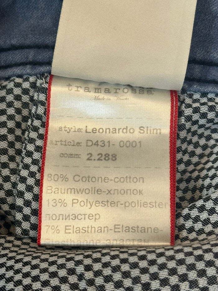TRAMAROSSA LEONARDO Slim Men's Jeans  32 Inch Waist Grey/Light Blue (used)