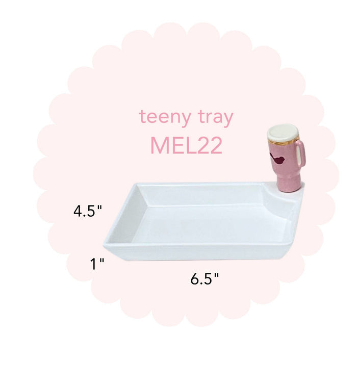 Tray Teeny melamine
