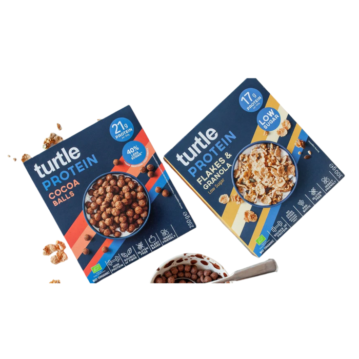 Turtle High Protein Cocoa Balls 250g