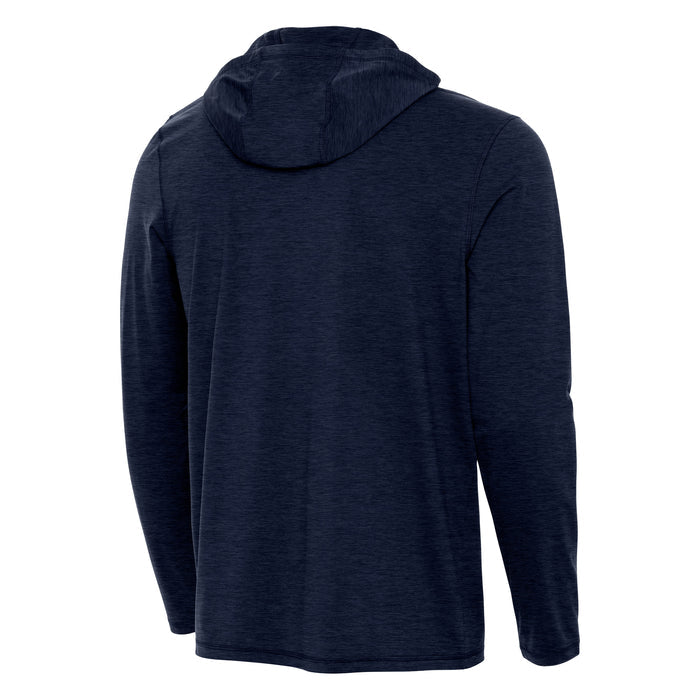 U.S. Air Force Men's Tidy 1/4 Zip Pullover Hood (Navy Heather)*