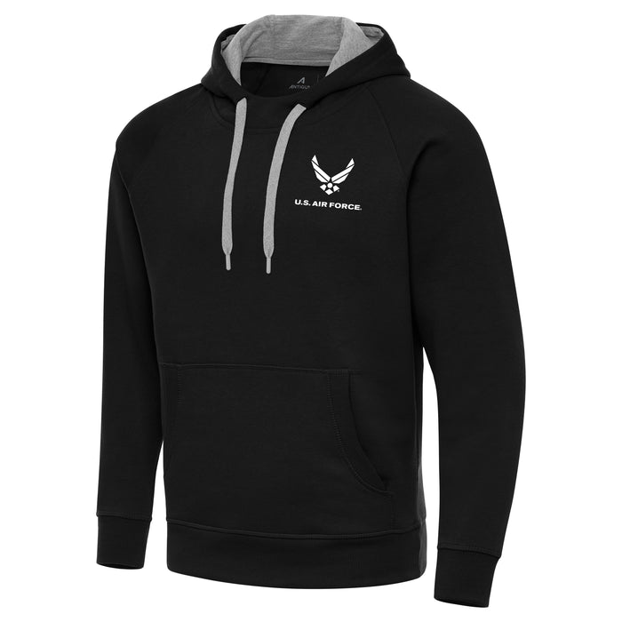 U.S. Air Force Men's Victory Pullover Hood Tall (Black)*