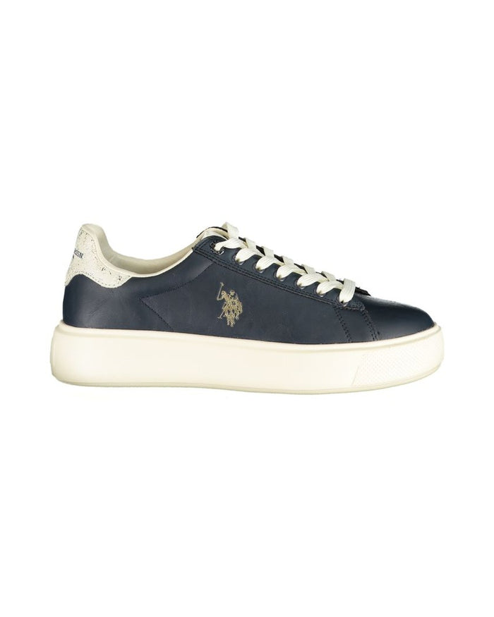 U.S. POLO ASSN. Blue Polyurethane Womens Sneaker