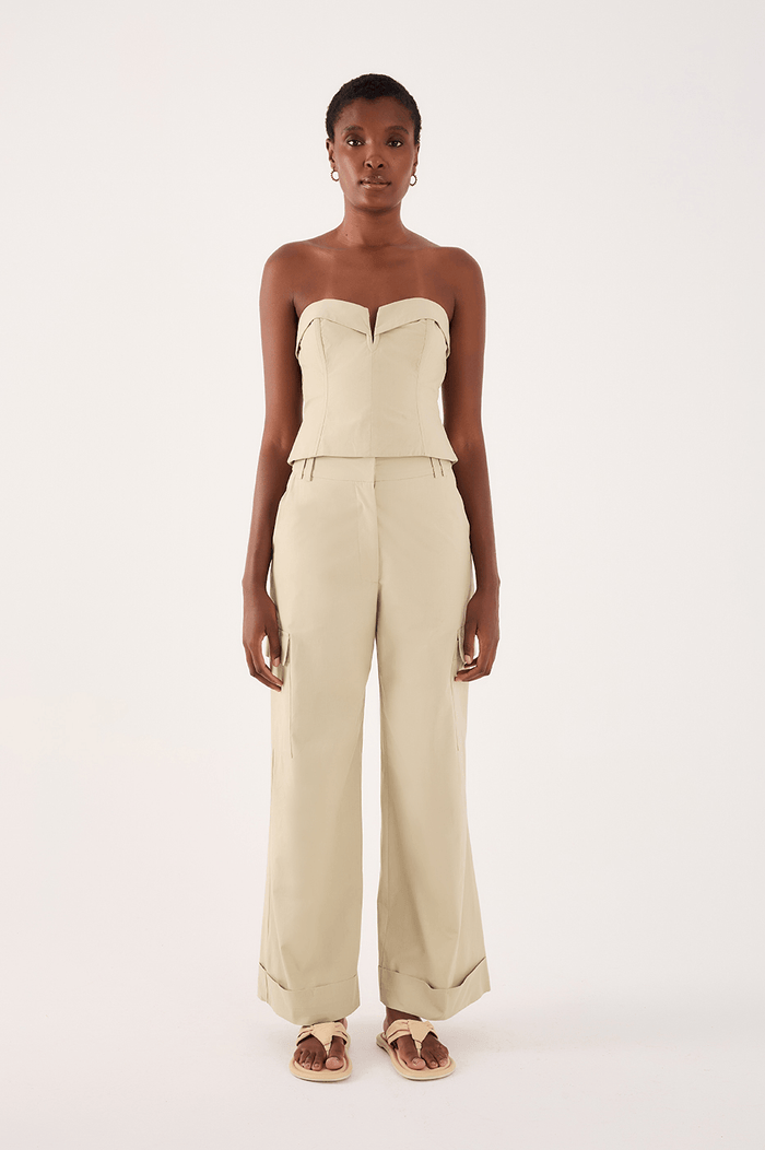 V Neck Cotton Top_1