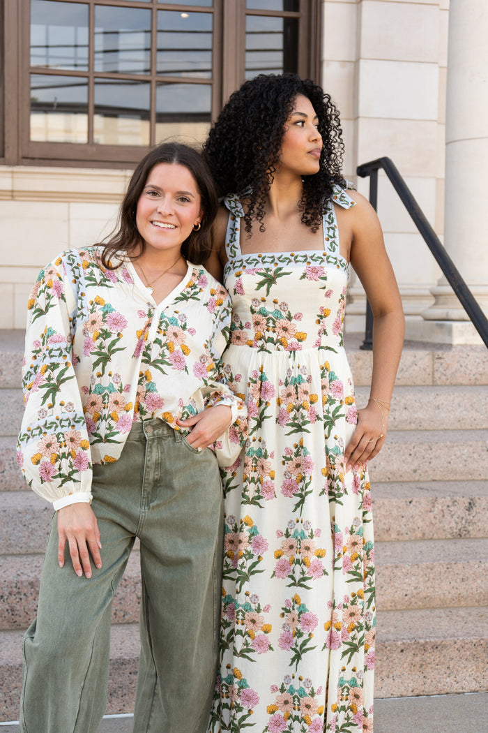Valley Spring Top | LP Powder Blue