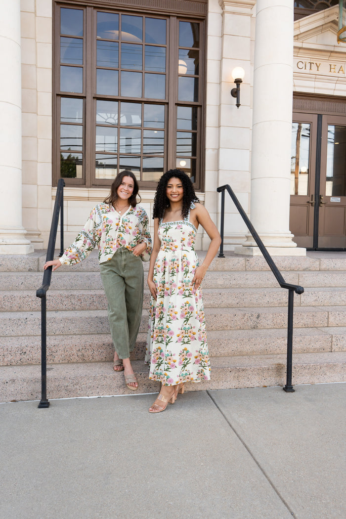 Valley Spring Top | LP Powder Blue