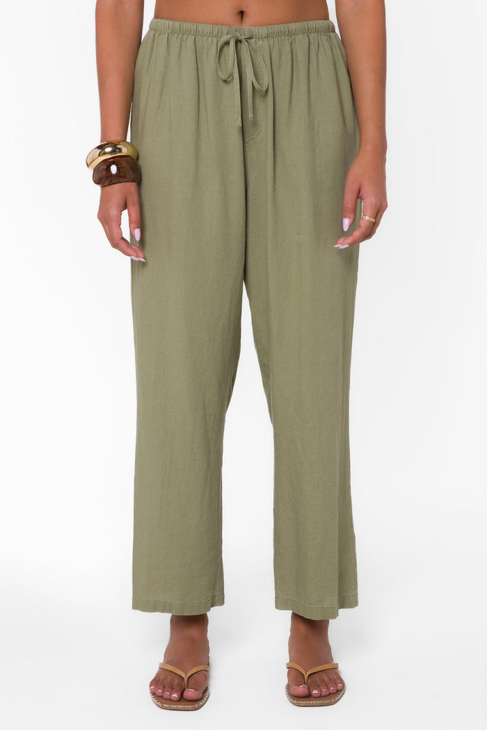 Velvet Heart | Hensley Olive Pants