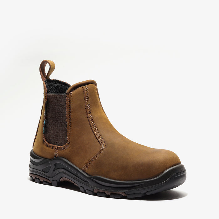 Venture Pro 6" Men's Waterproof Work Boot - Dark Brown